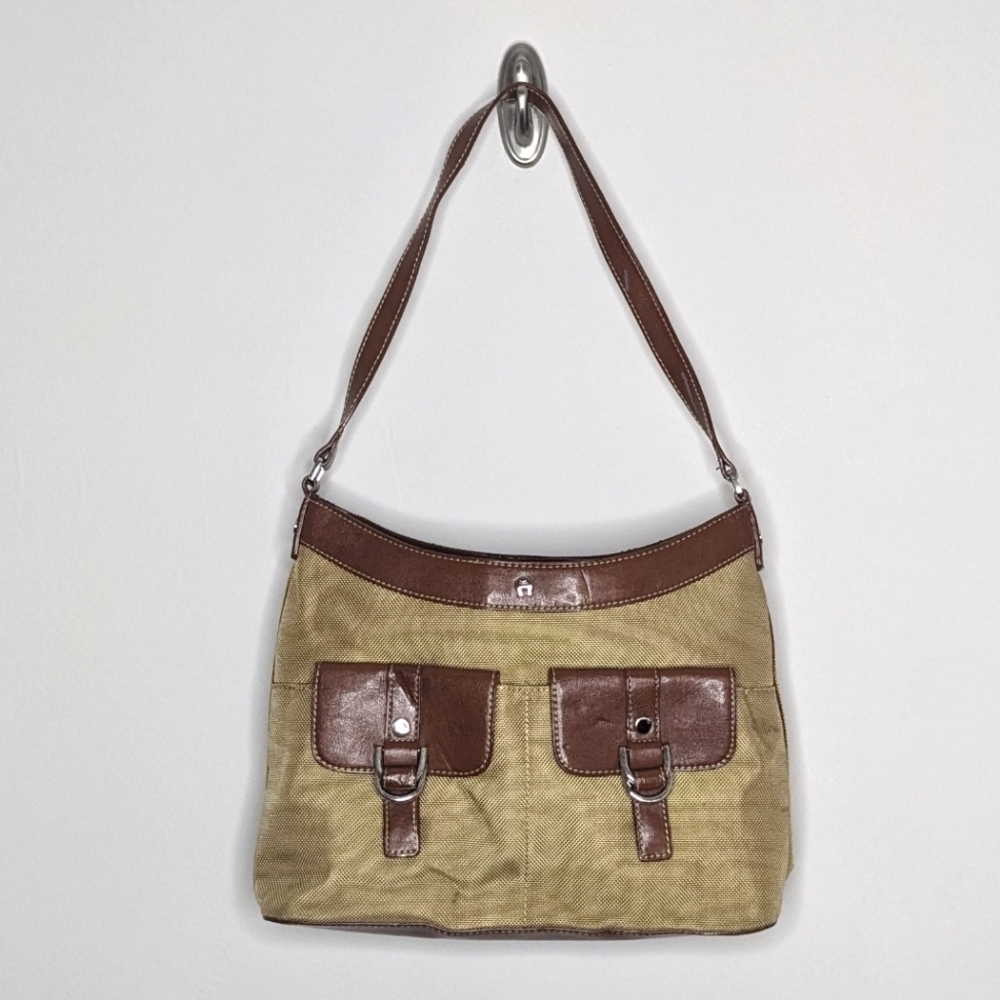 Etienne Aigner Brown Purse Shoulder Bag